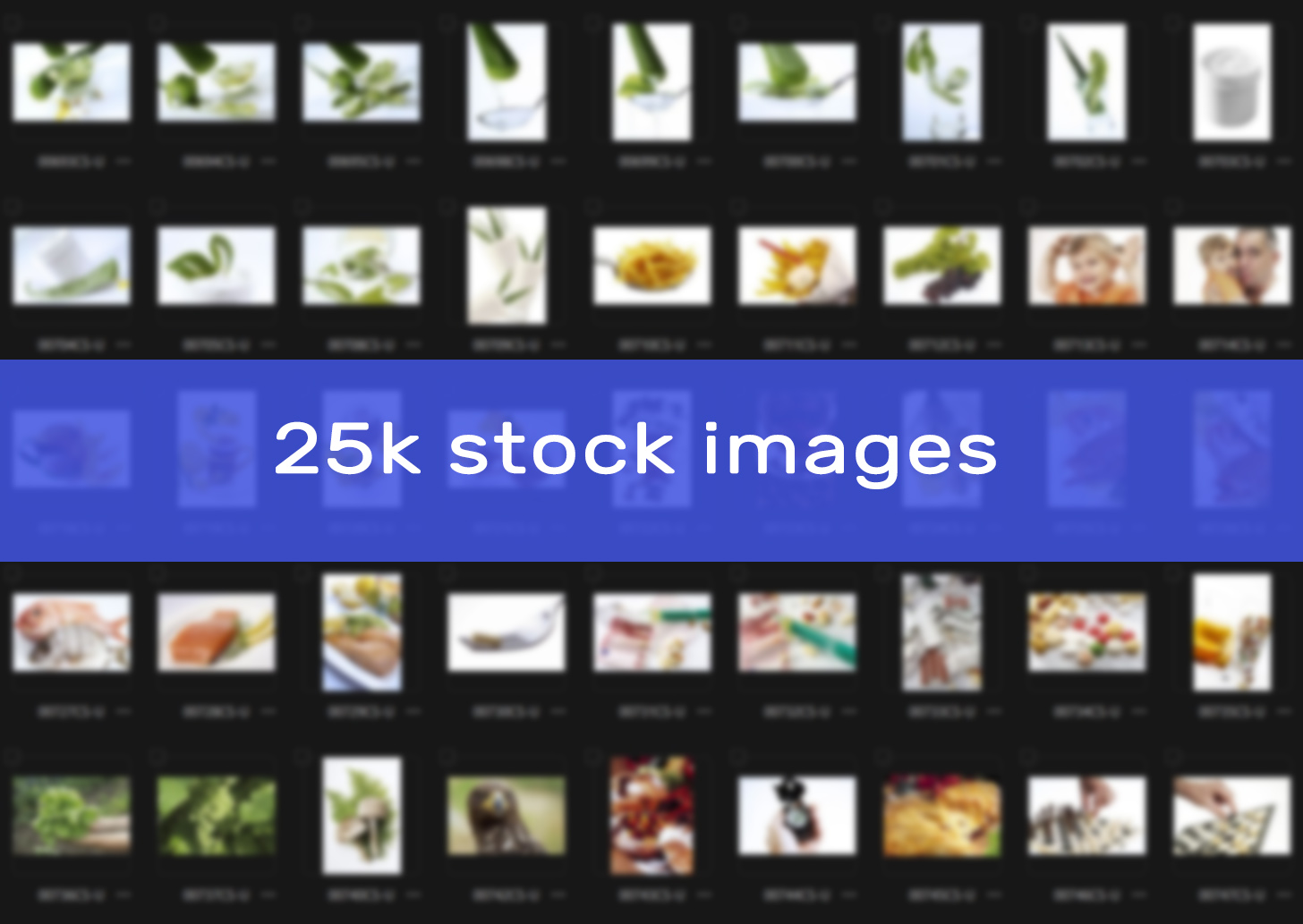 25k stock image dataset of all concepts